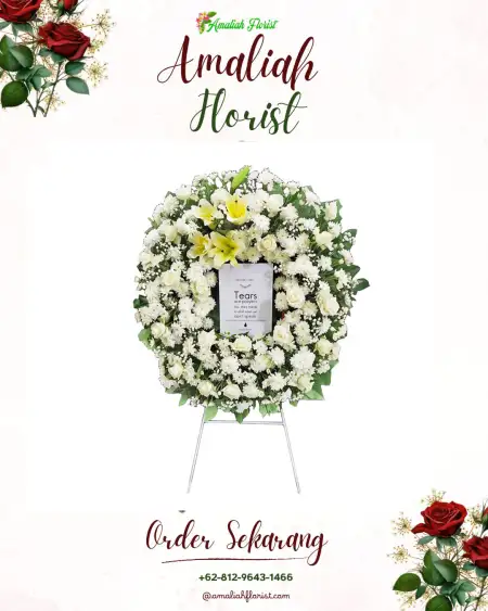 Krans Bunga Duka Cidamar